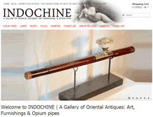 Tablet Screenshot of indochine.com